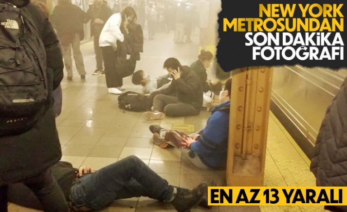 New York Metrosuna Silahlı Saldırı