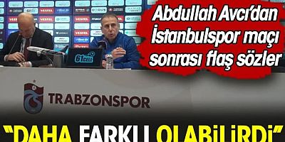 Trabzonspor'da Abdullah Avcı'dan Taraftara Çağrı!