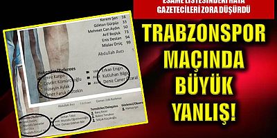 Trabzonspor'da büyük yanlış! Hangisi Doğru!